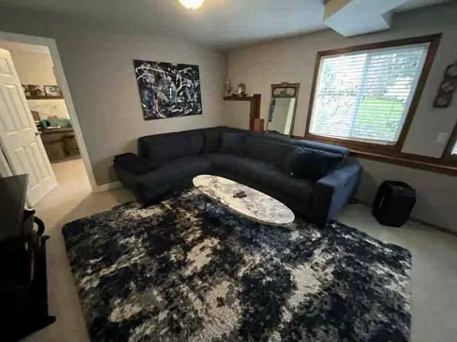 Den downstairs off bonus room