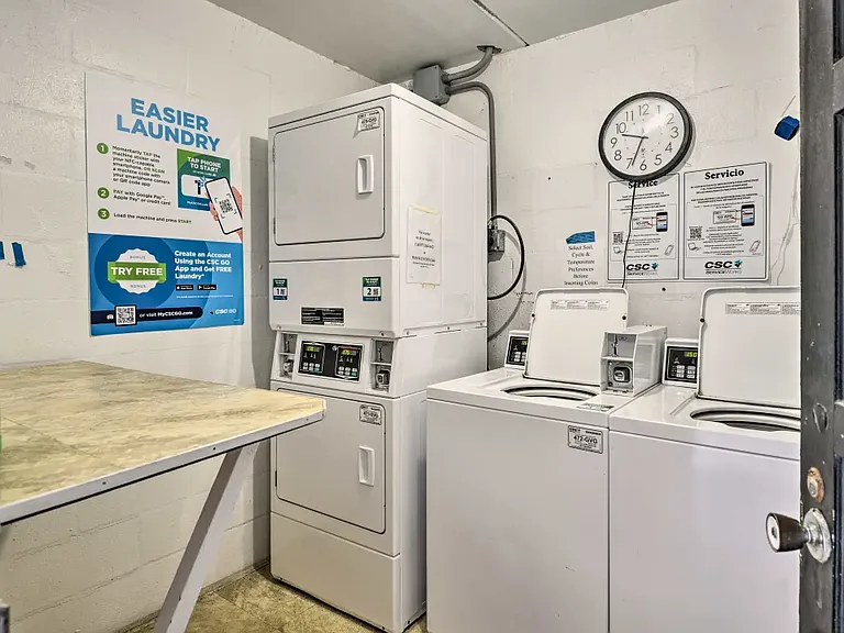 Onsite laundry