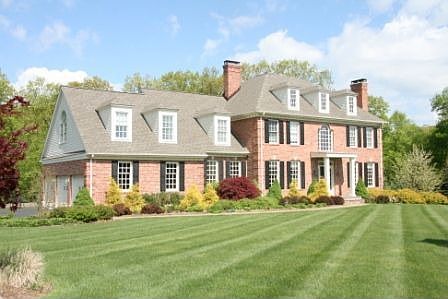 Magnificent brick colonial.