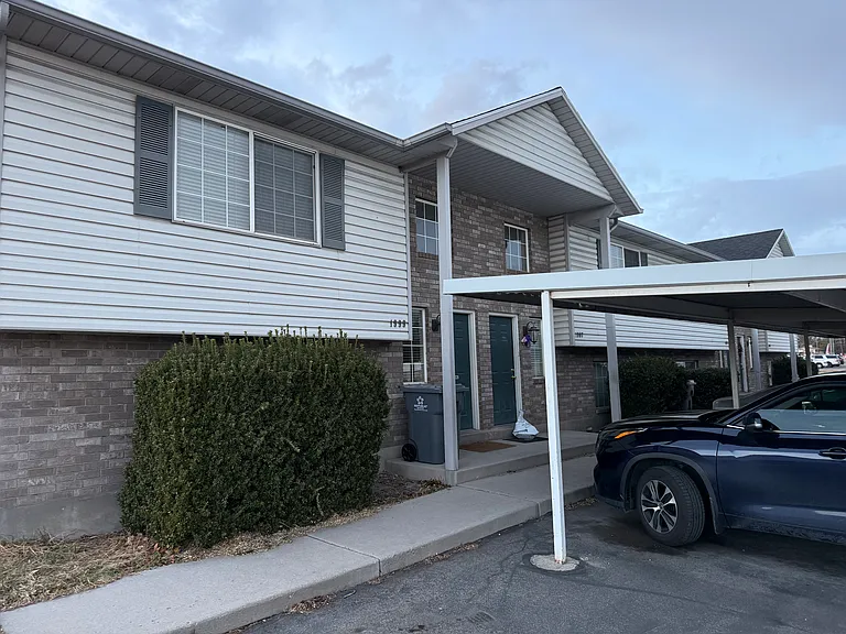 Two covered parking stalls