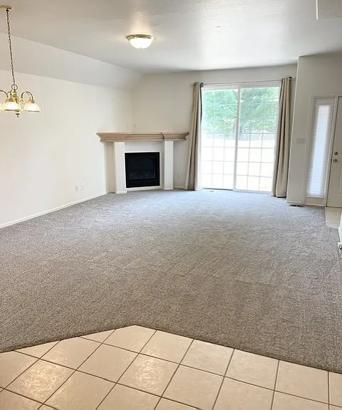 New carpet in large great room