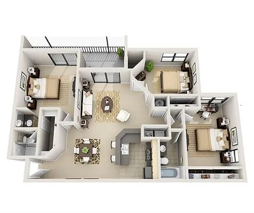 Floor plan C1