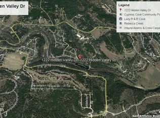 1222 Hidden Valley Dr, Spring Branch, TX 78070