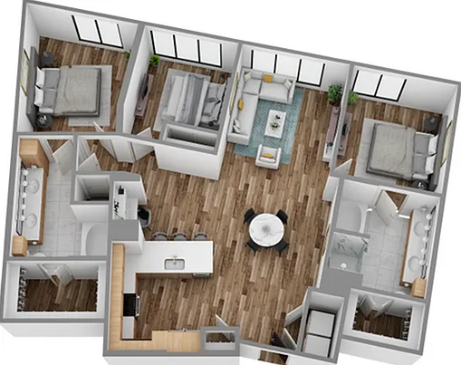 3D Q Floorplan 3D Q Floorplan