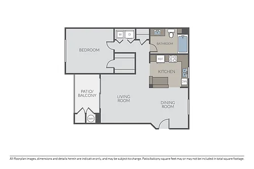 Floor plan The Malibu