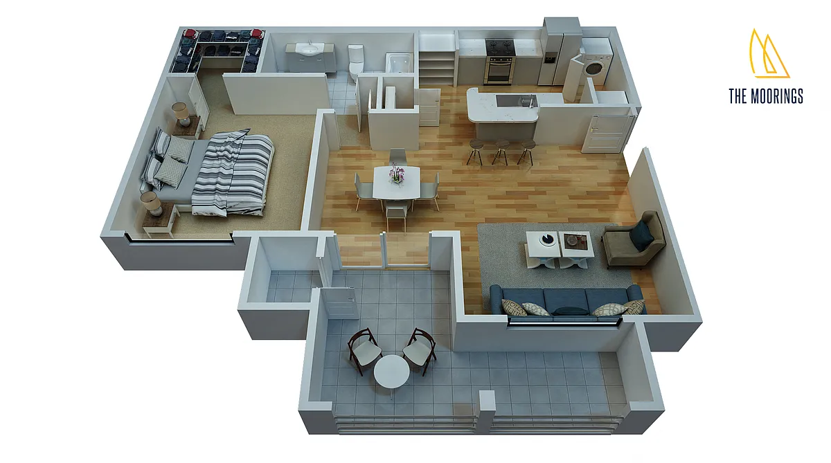 Floor plan 1-A