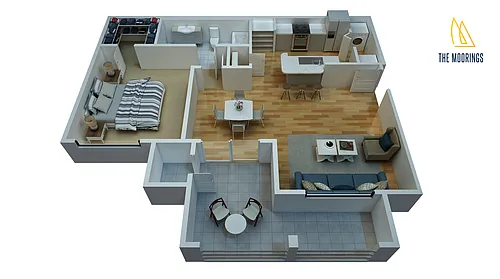 Floor plan 1-A