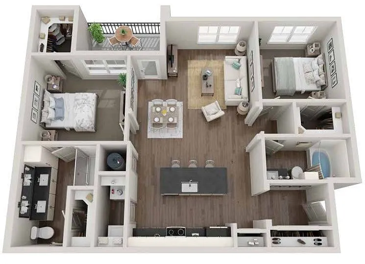 Floor plan Boardwalk