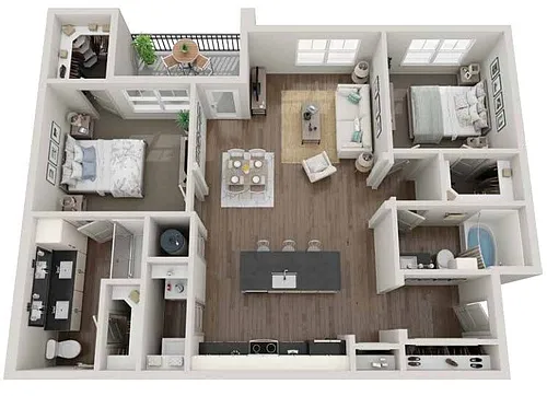 Floor plan Boardwalk