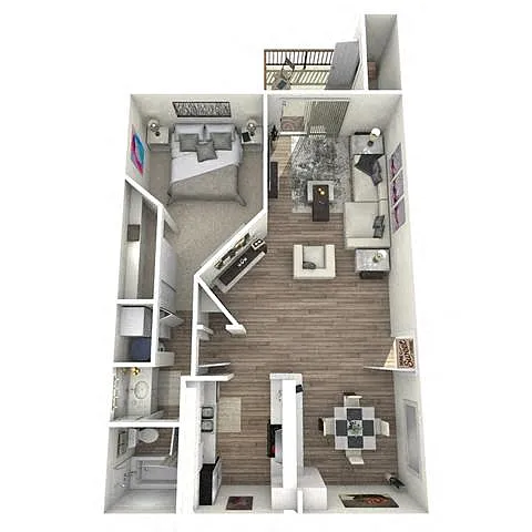 Floor plan 1B