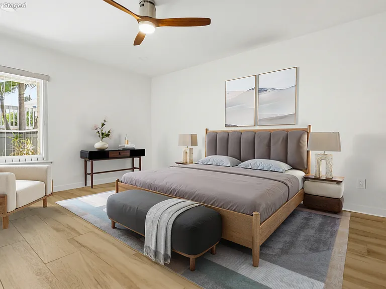 Secondary bedroom with virtual bedroom