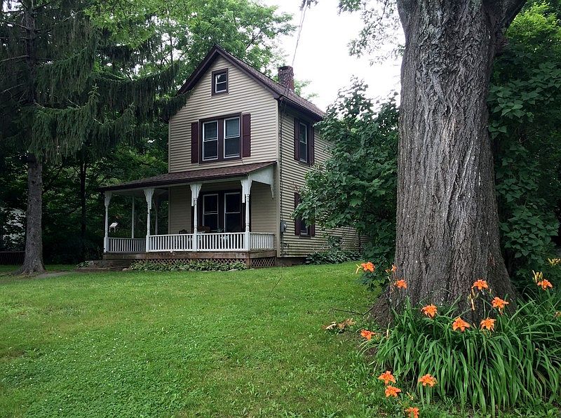 front of house, view from street
						:
						lovely neighborhood to walk around