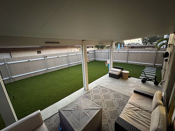 Back Yard Patio, New Turf