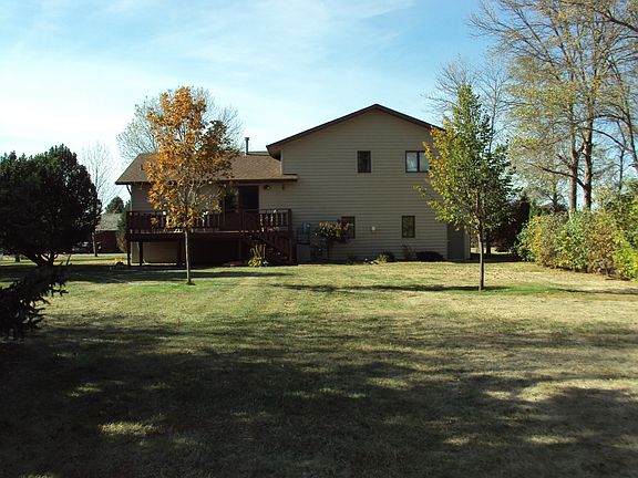 huge private back yard 