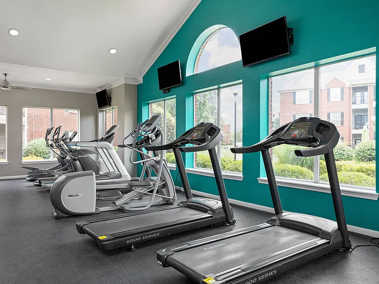 Fitness Center with Cardio Equipment