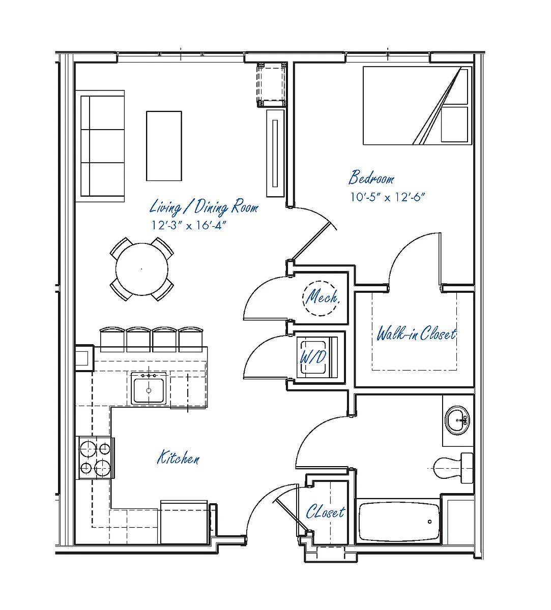 Floor plan A1A3