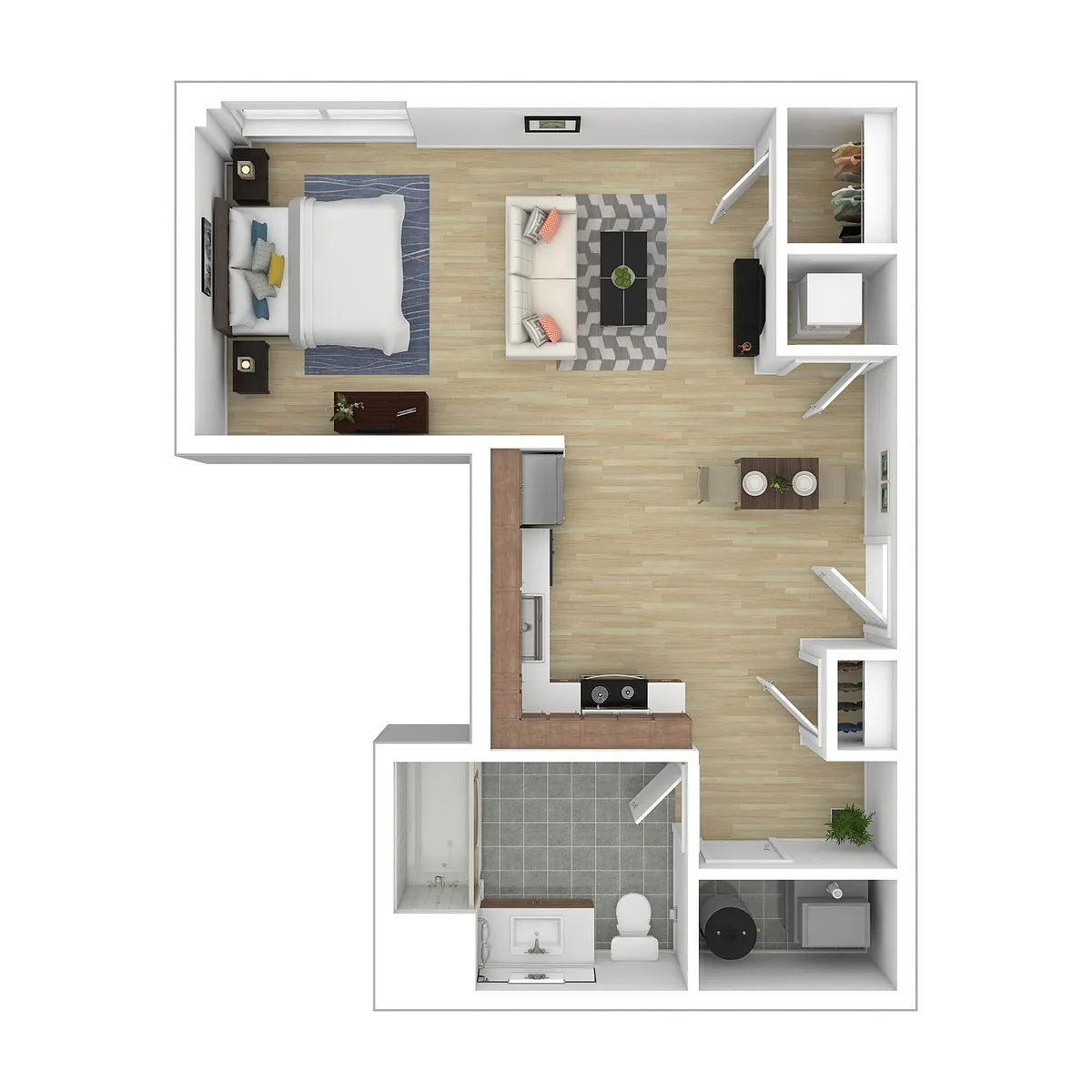 Floor plan Studio C