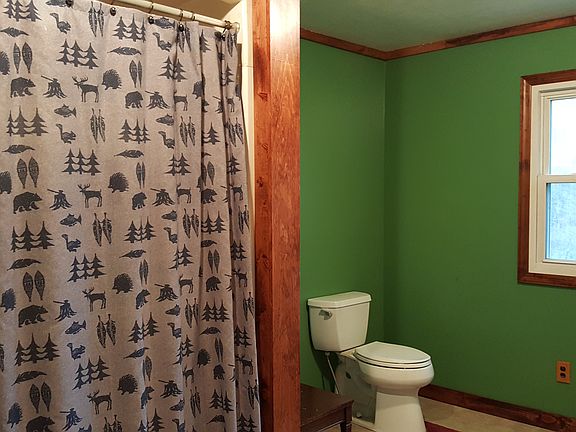 Full tub in bathroom