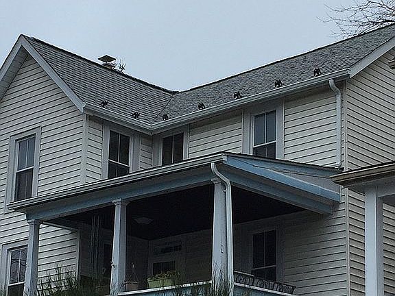 New roof and gutters, Jan201