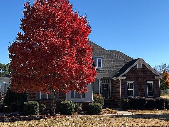 Front of home in Fall