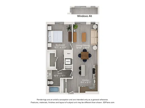 Floor plan A14