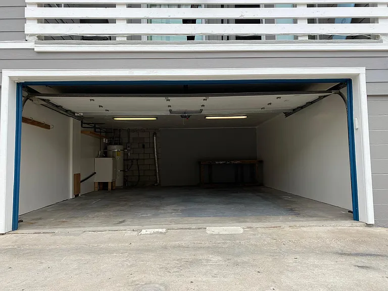 Full size 2-car garage