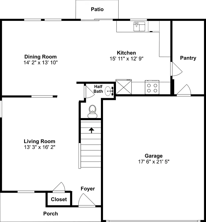 3 bed, 2.5 bath, 1968 sqft, $1,845 — Photo 4