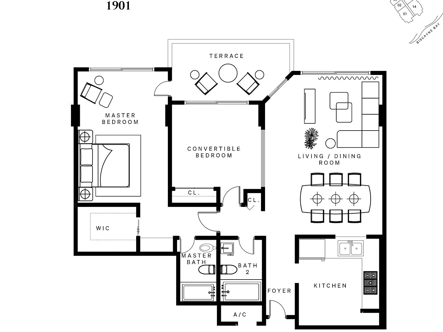 2 bed, 1362 sqft, $4,000 — Photo 2