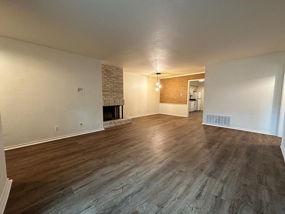 Open Living Room with Fireplace