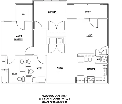 Floor plan Floor Plan C