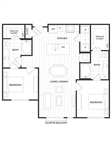 Floor plan P