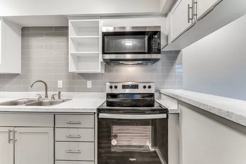 Renovated Kitchen 2 - Tribecca Pointe Apartments