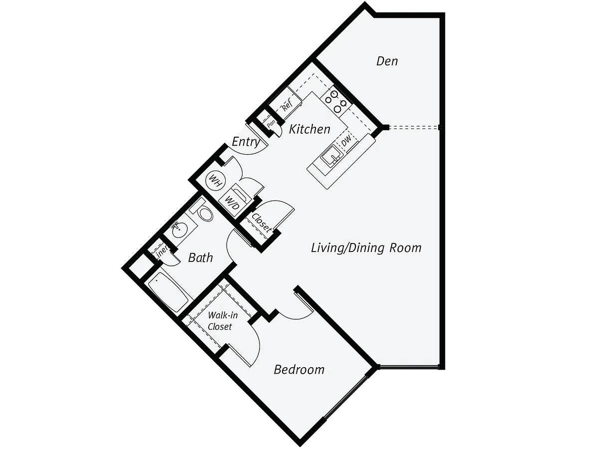 Floor plan A13