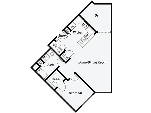 Floor plan A13