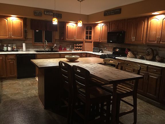 Kitchen for entertaining.