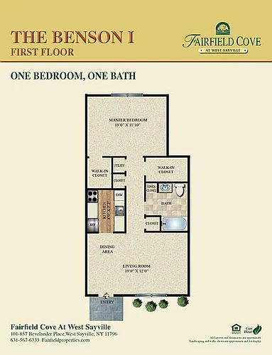 Floor plan The Benson I