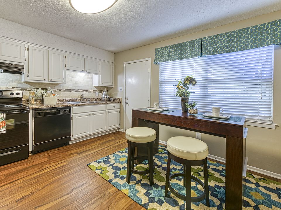 Kitchen with Wood-style Floors