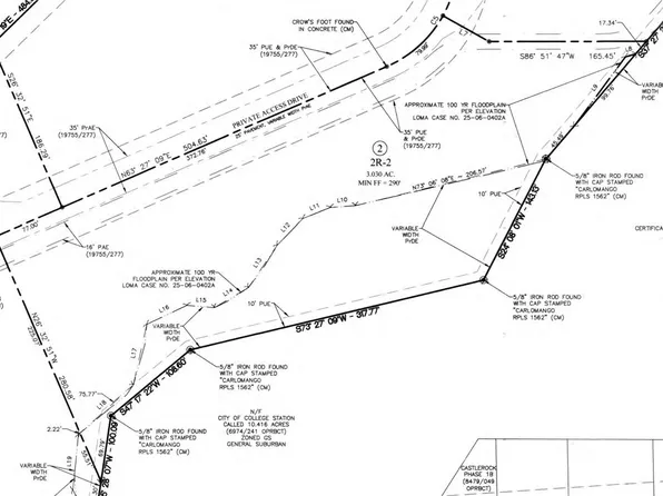 LOT 2R 2nd St, College Station, TX 77840