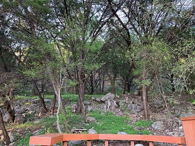 love the private feel to the backyard with no houses in the back