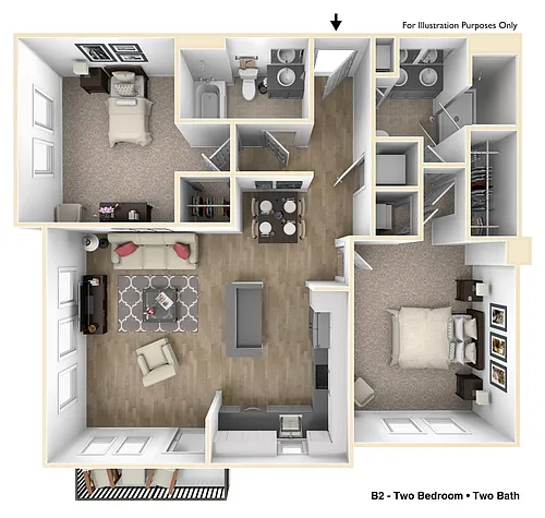 Floor plan B2