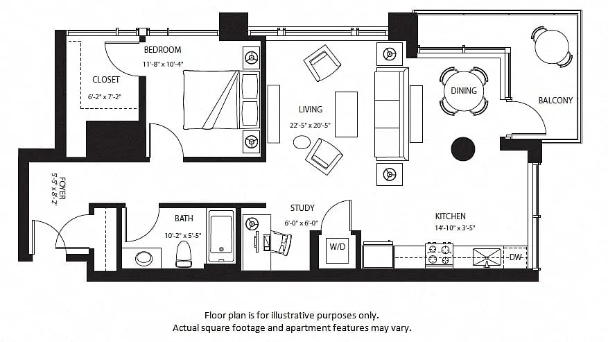 Floor plan A19 North