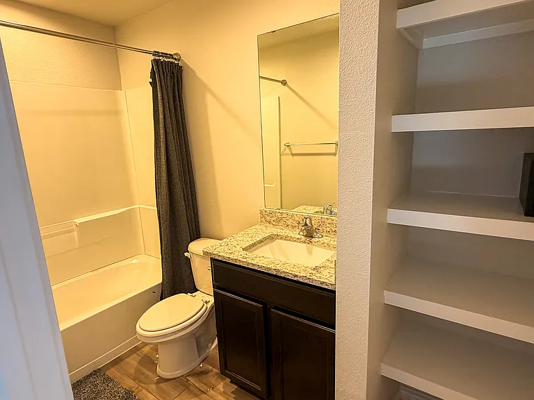 Shared bathroom
