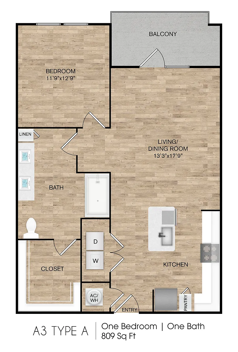 Floor plan A3-TA