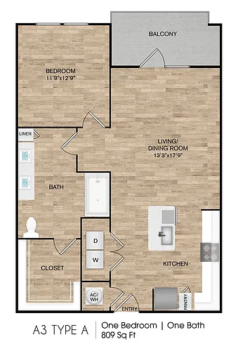 Floor plan A3-TA