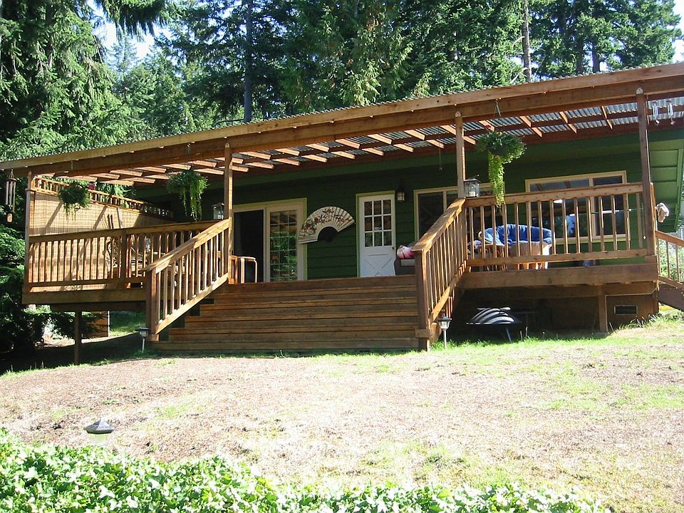 Lake side of house