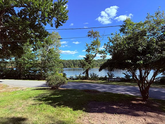 Lake view from yard