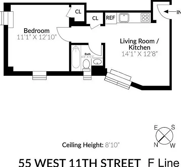 55 W 11th St #3F — Photo 2