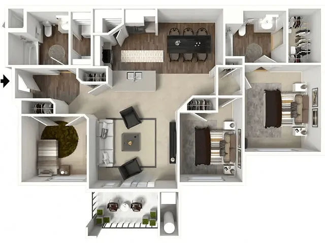 Floor plan Corvina
