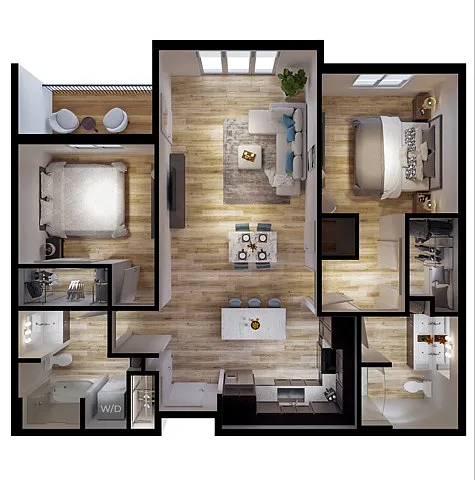 Floor plan Zarah