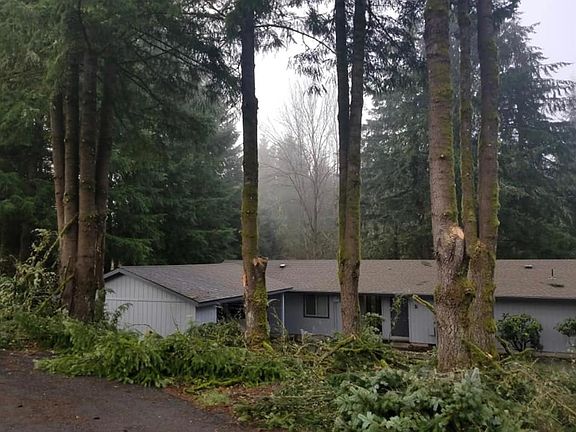 front of units showing work done to clean up property